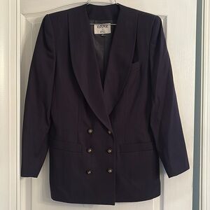 VINTAGE Kasper Women’s Navy Suit Jacket